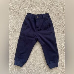 Janie and Jack Dark Blue Kids Joggers